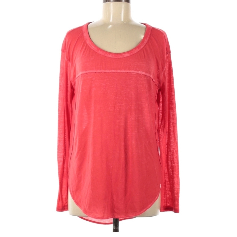 EXPRESS LONG SLEEVE TOP, SIZE MEDIUM